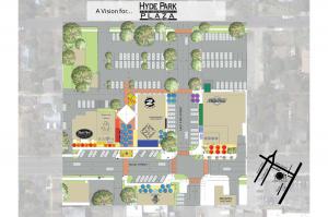 Hyde Park Plaza Proposal Diagram