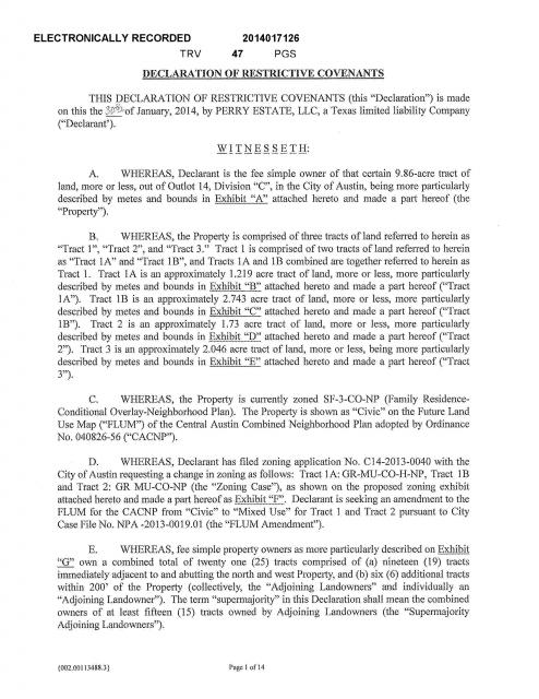 Declaration of Restrictive Covenants - Recorded.pdf